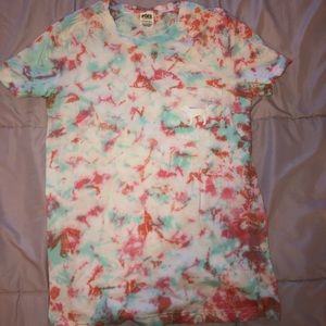 PINK tie-die T-shirt